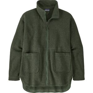 Patagonia Women's Torrey Pine Green Better Sweater Oversized Coat